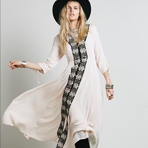 Free People Embroidered Journey Horizon Dress